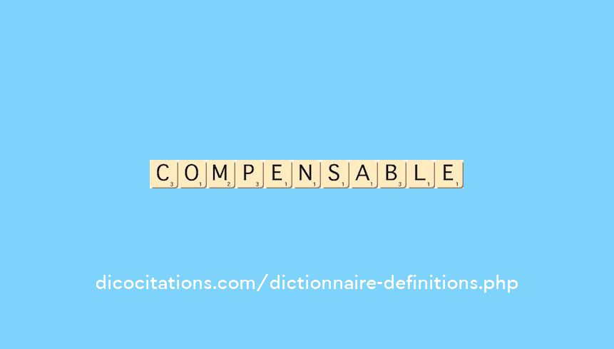 compensable