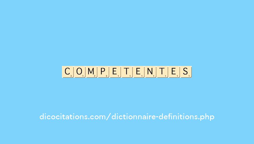 competentes competentes
