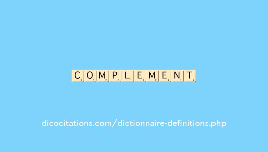 complement