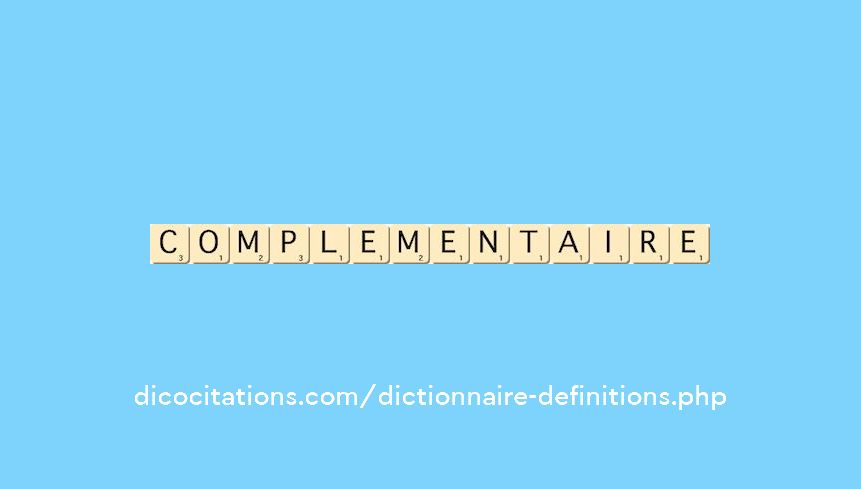 complementaire complementaire