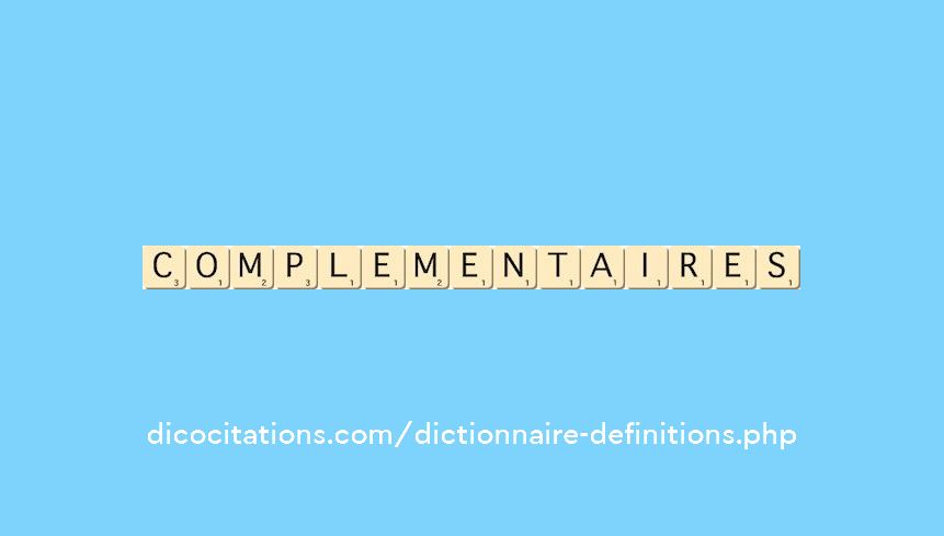 complementaires complementaires