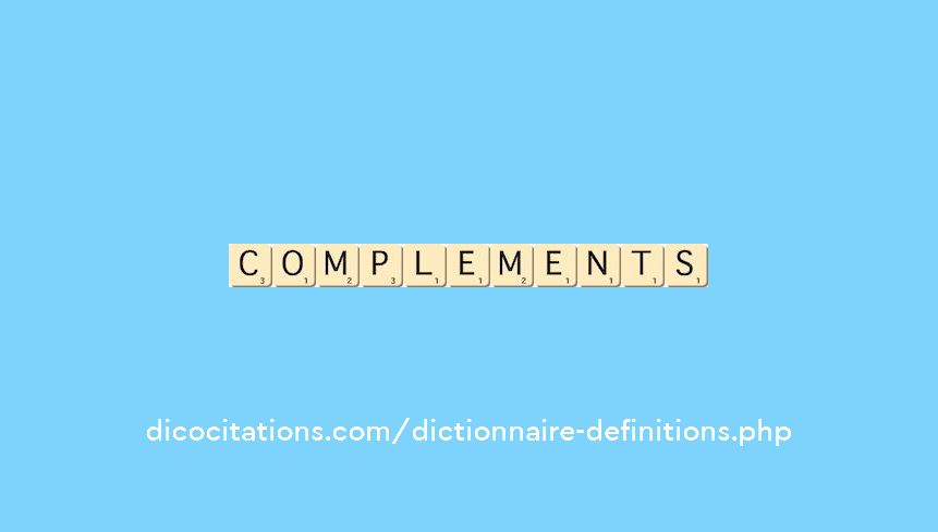 complements complements