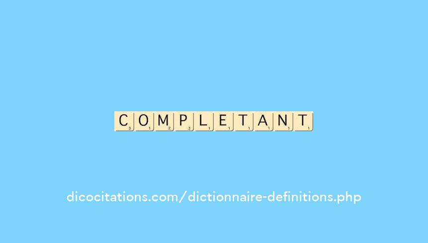 completant completant