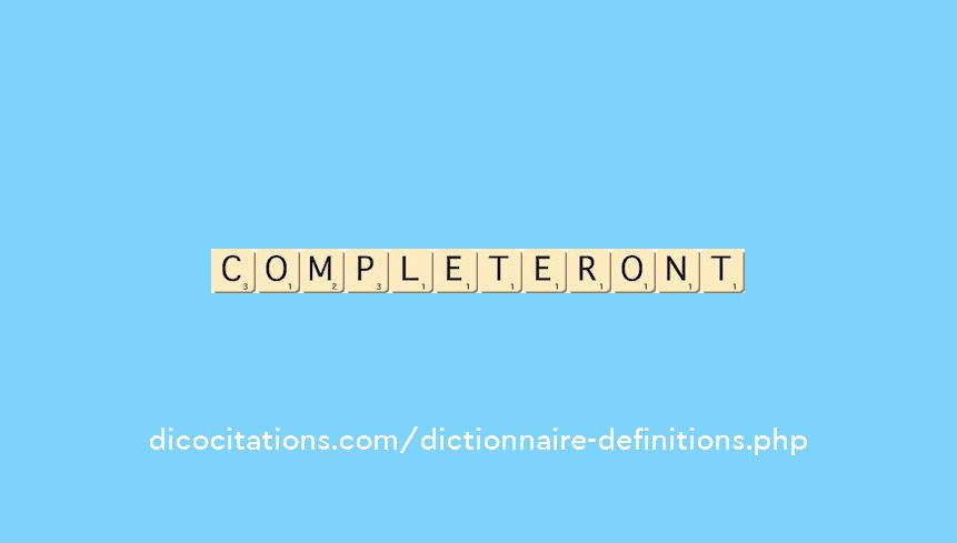 completeront completeront