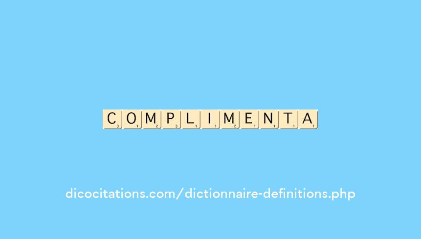 complimenta complimenta
