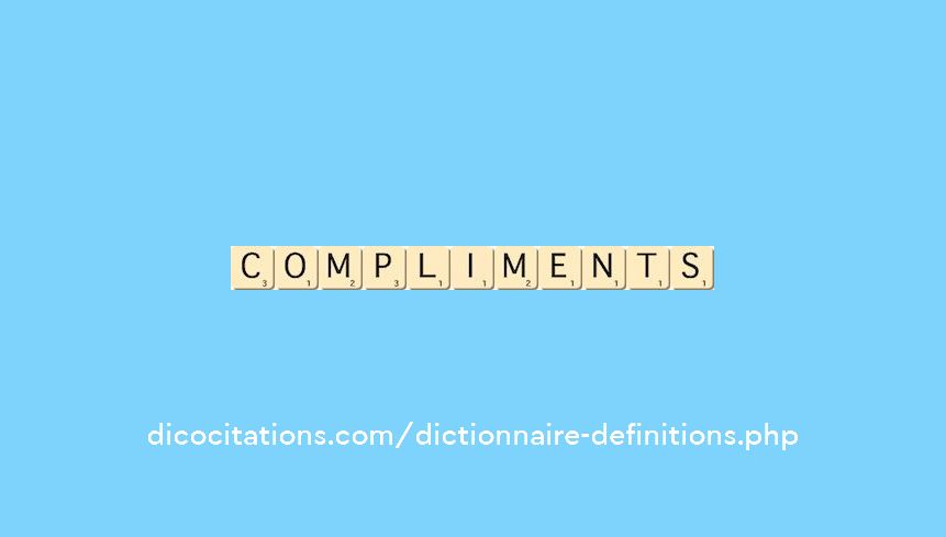 compliments compliments
