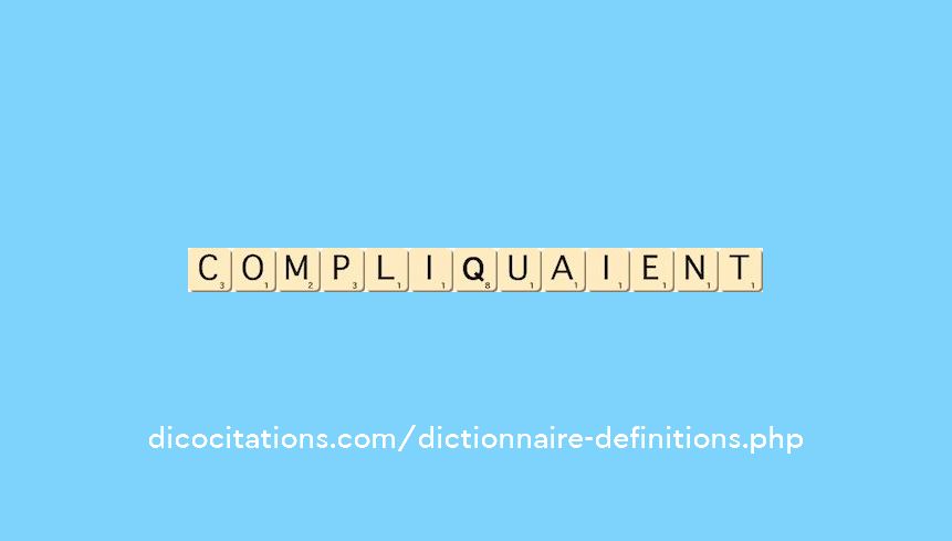 compliquaient compliquaient