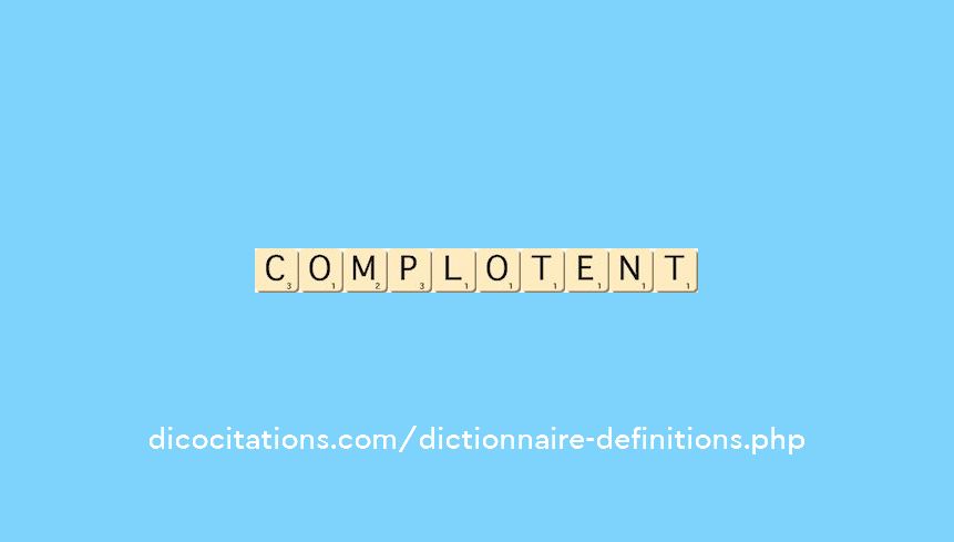 complotent complotent
