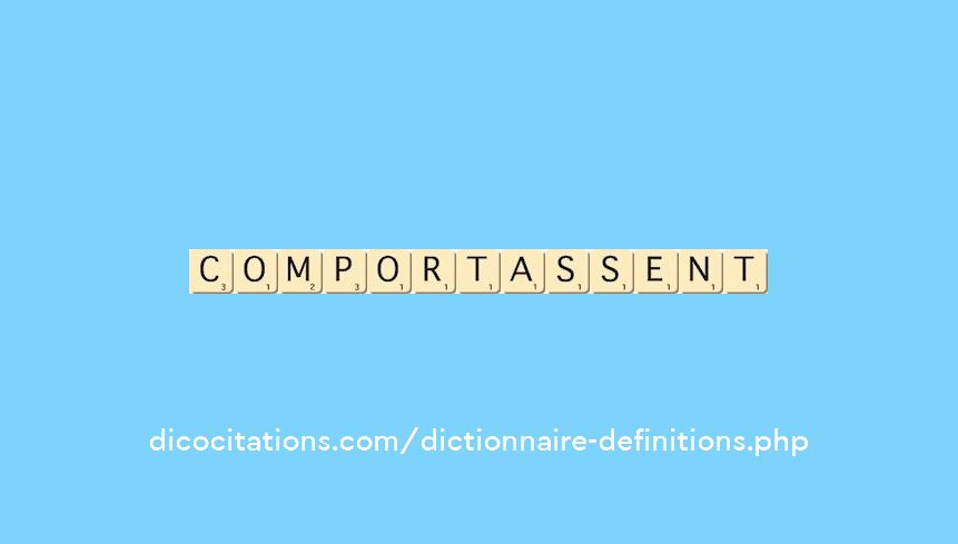 comportassent comportassent