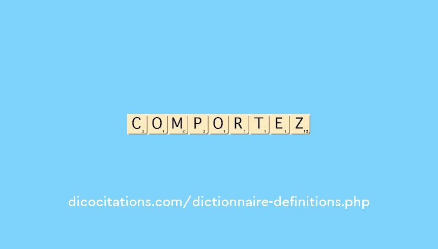 comportez