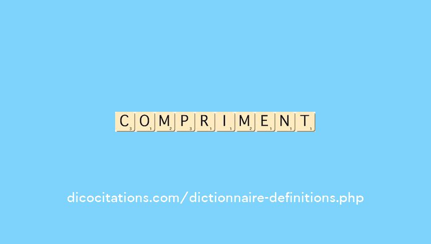 compriment compriment