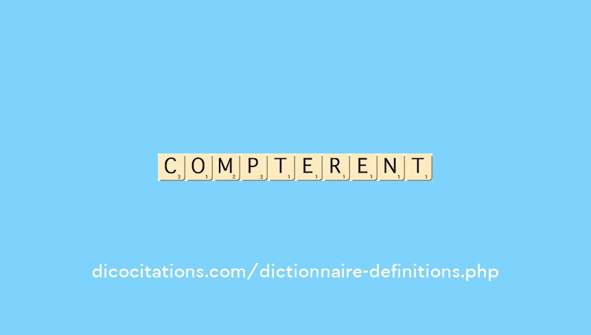 compterent compterent