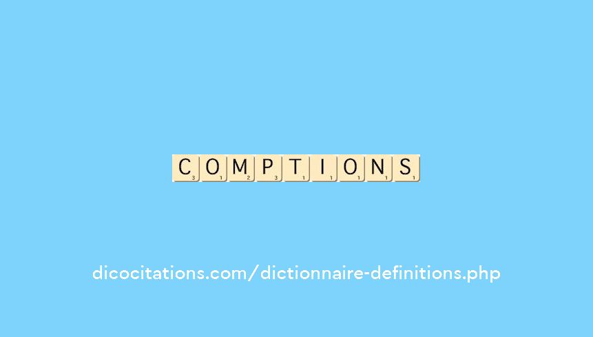 comptions comptions