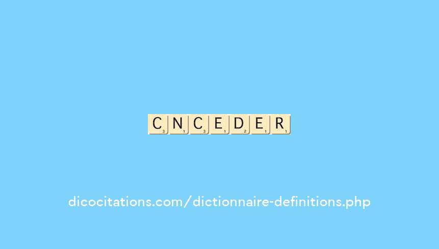 conceder