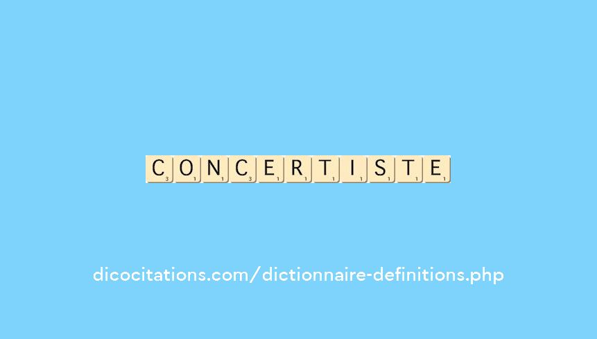 concertiste concertiste