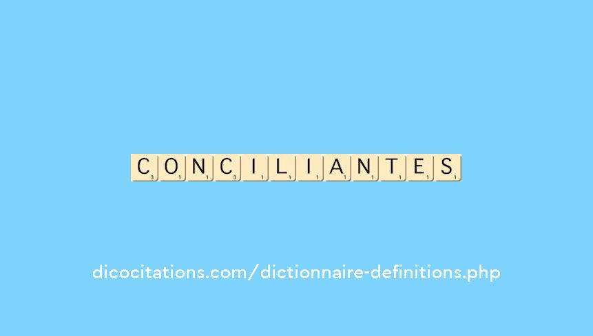 conciliantes conciliantes