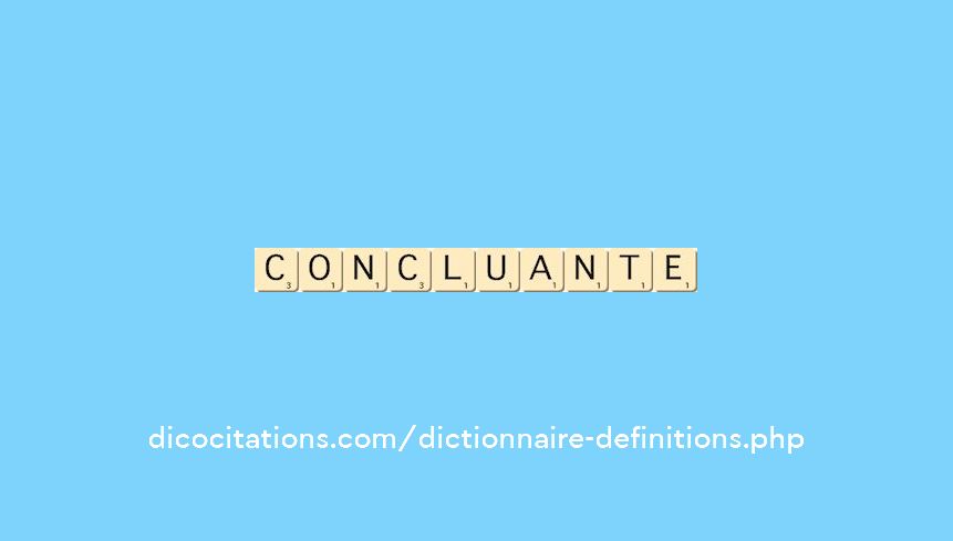 concluante