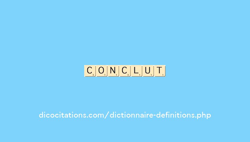 conclut conclut