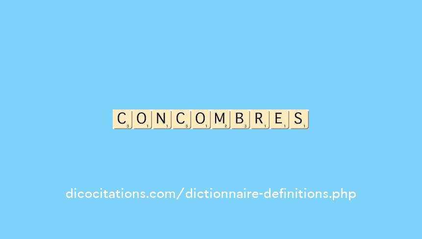 concombres