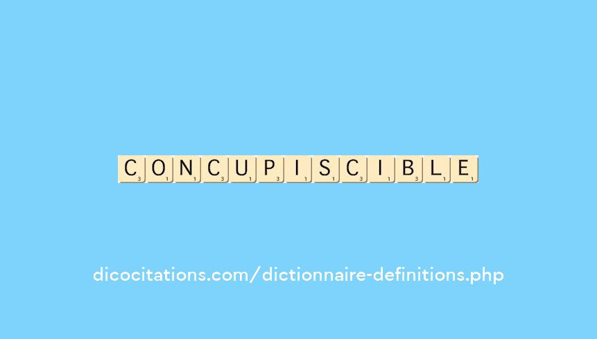 concupiscible