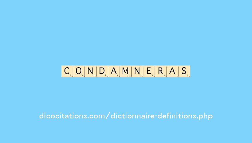 condamneras
