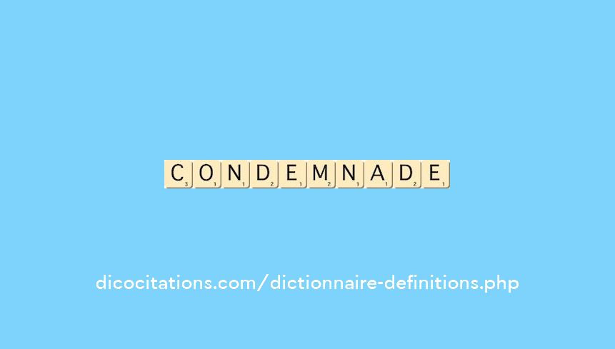 condemnade