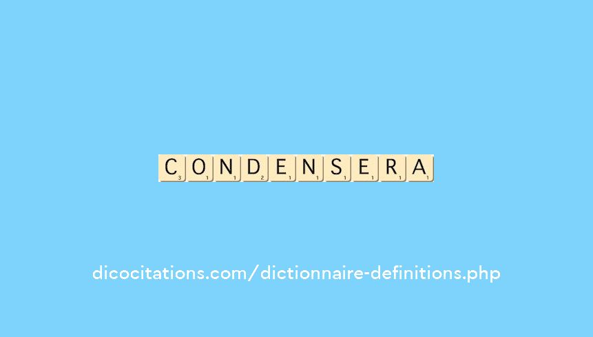 condensera condensera