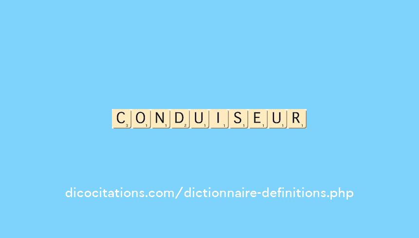conduiseur