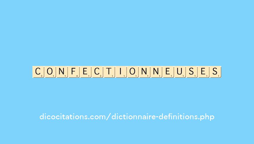 confectionneuses confectionneuses