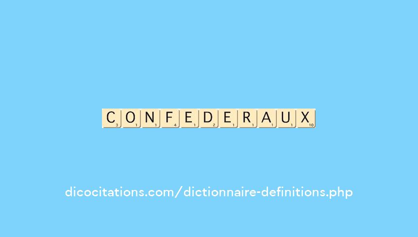 confederaux confederaux
