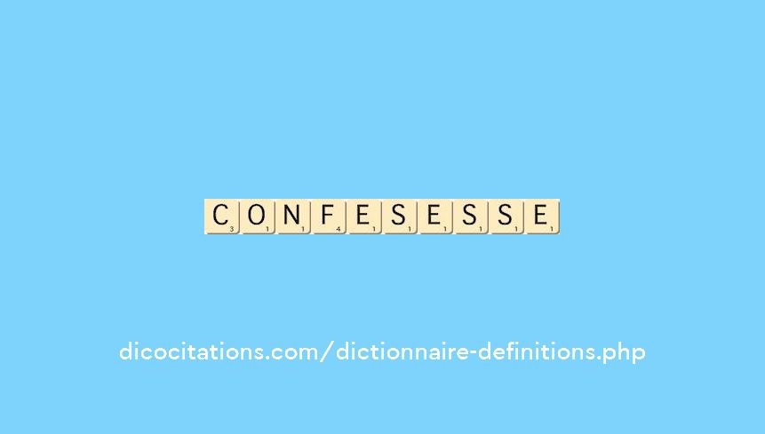 confes--esse
