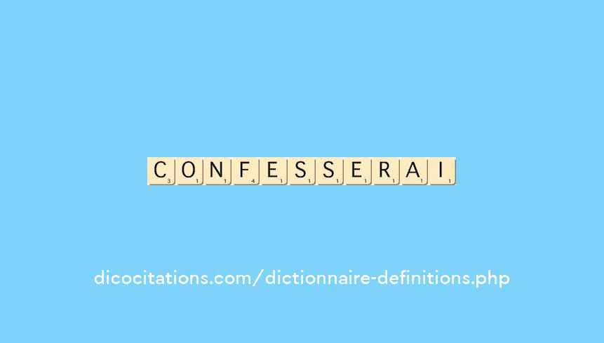 confesserai confesserai