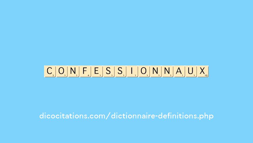 confessionnaux confessionnaux