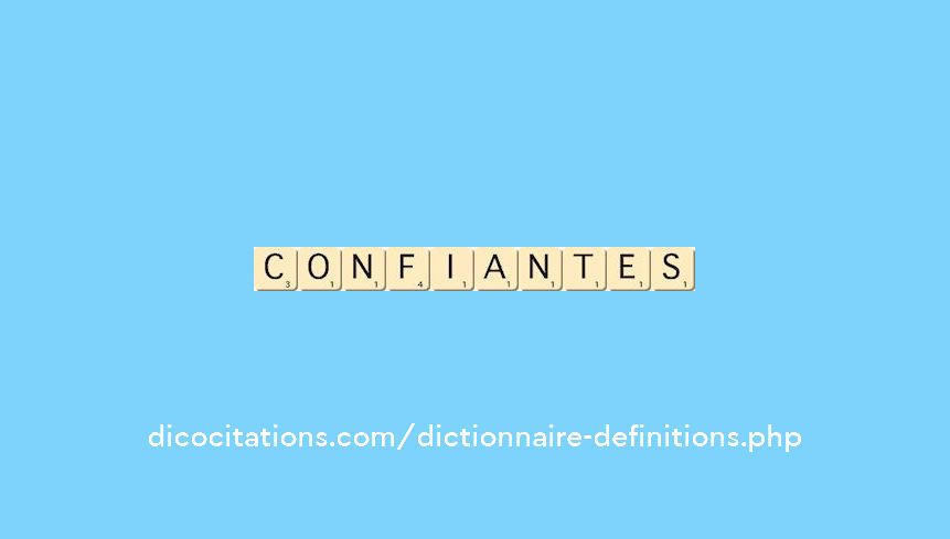 confiantes confiantes