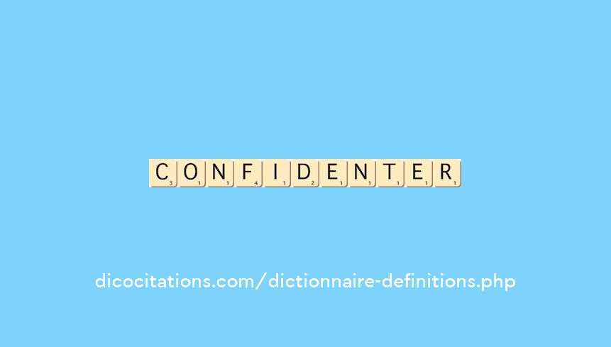 confidenter