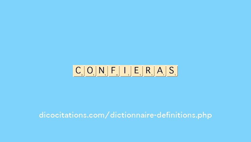 confieras confieras