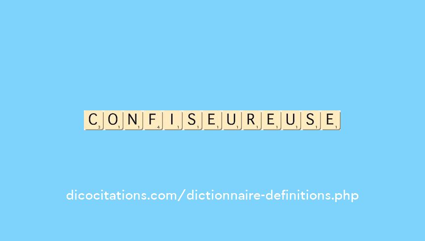 confiseur--euse