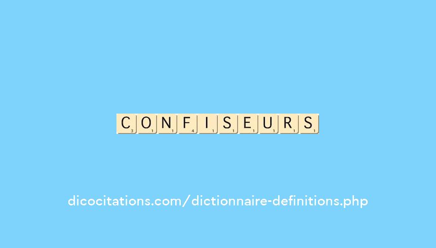 confiseurs confiseurs