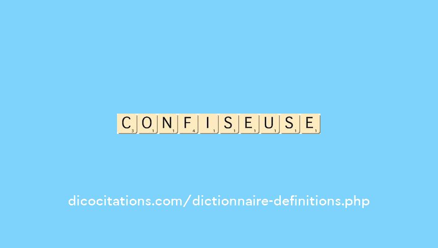 confiseuse confiseuse