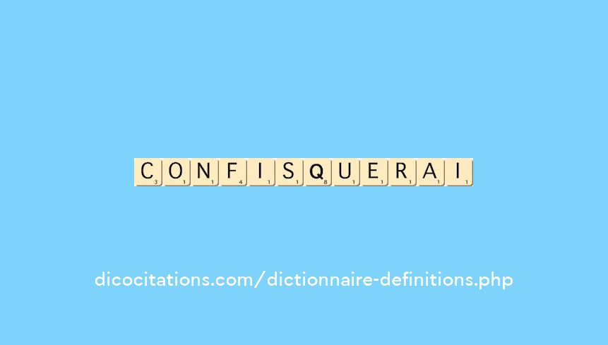 confisquerai confisquerai