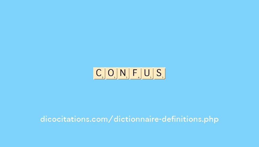 confus