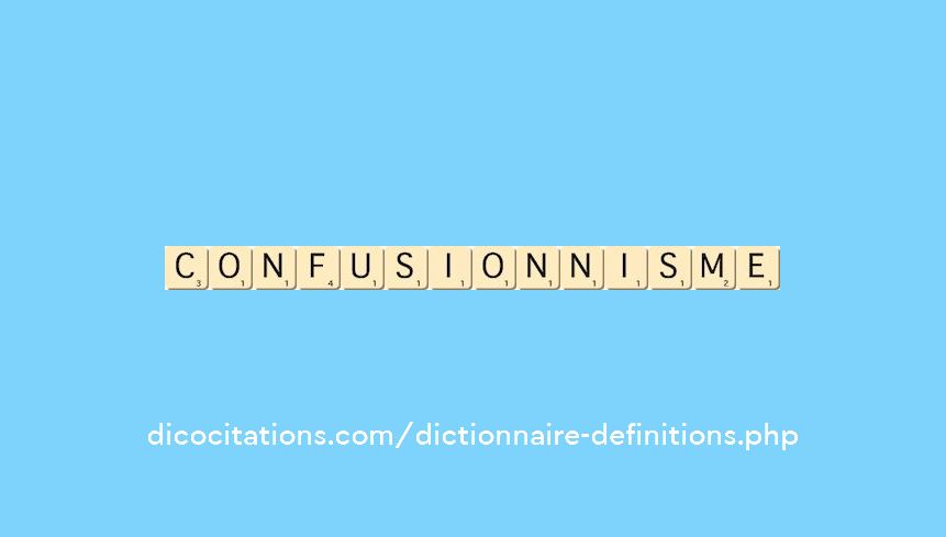 confusionnisme