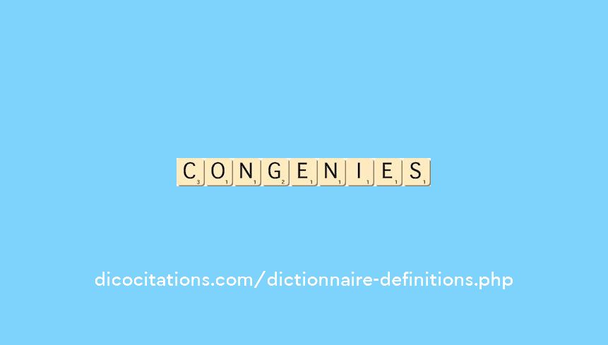 congenies