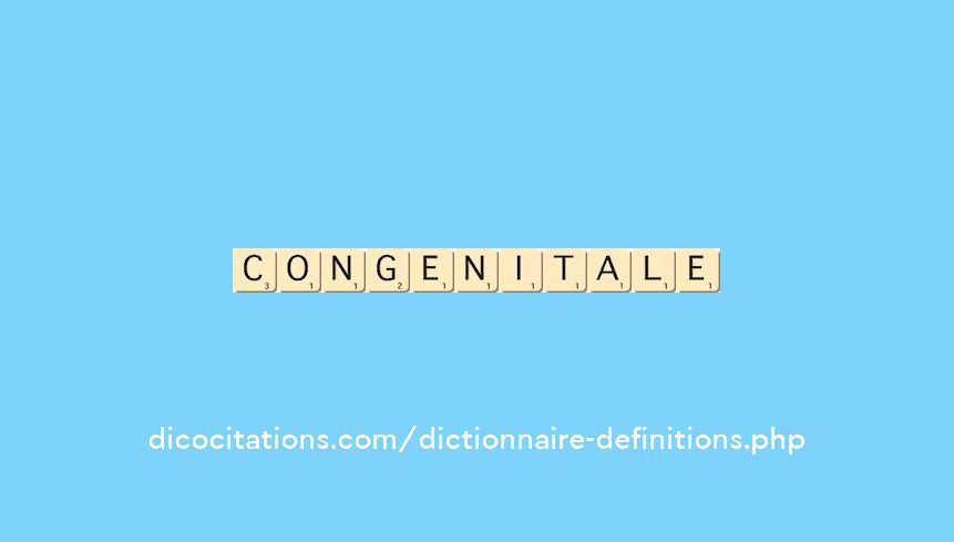 congenitale congenitale