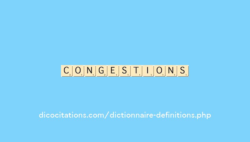 congestions congestions