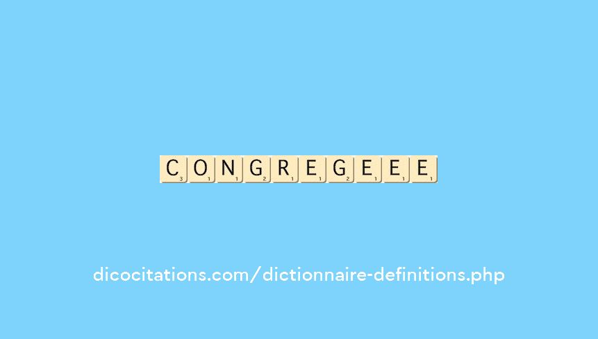 congrege--ee