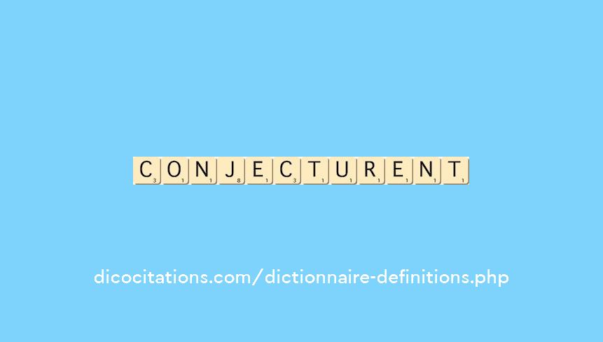 conjecturent conjecturent