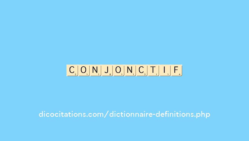conjonctif conjonctif