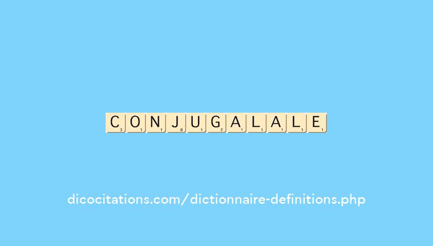 conjugal--ale