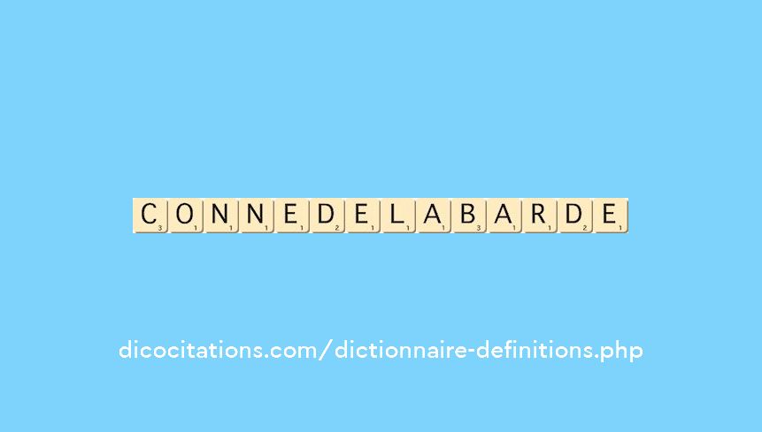 conne-de-labarde